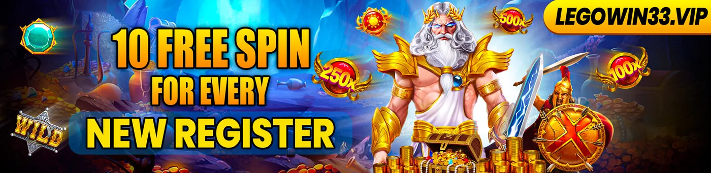 LEGOWIN33 10 Free Spins for New Register